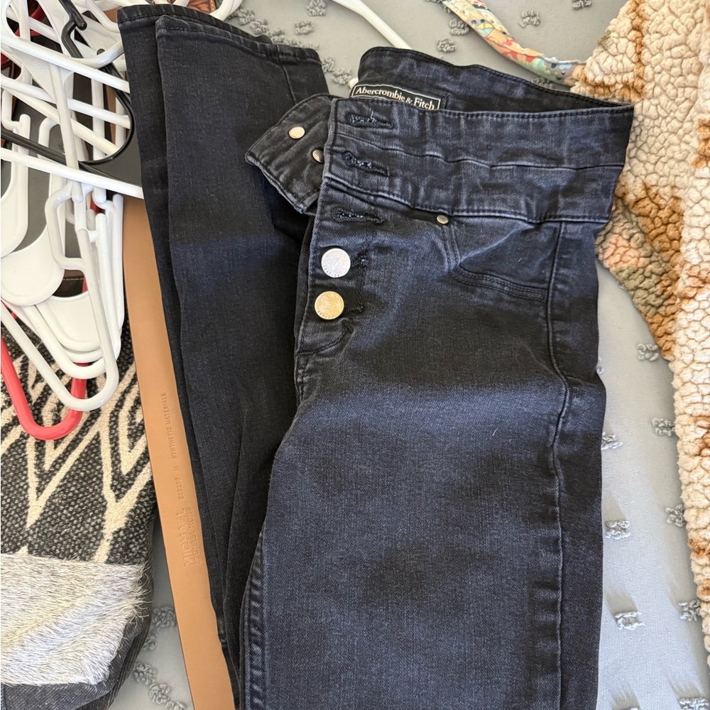 Abercrombie & Fitch Women's Black Jeans